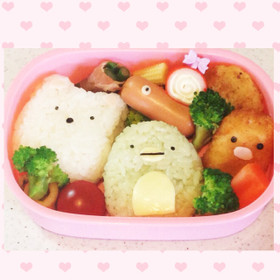 キャラ弁♡かわいいすみっコぐらしのお弁当